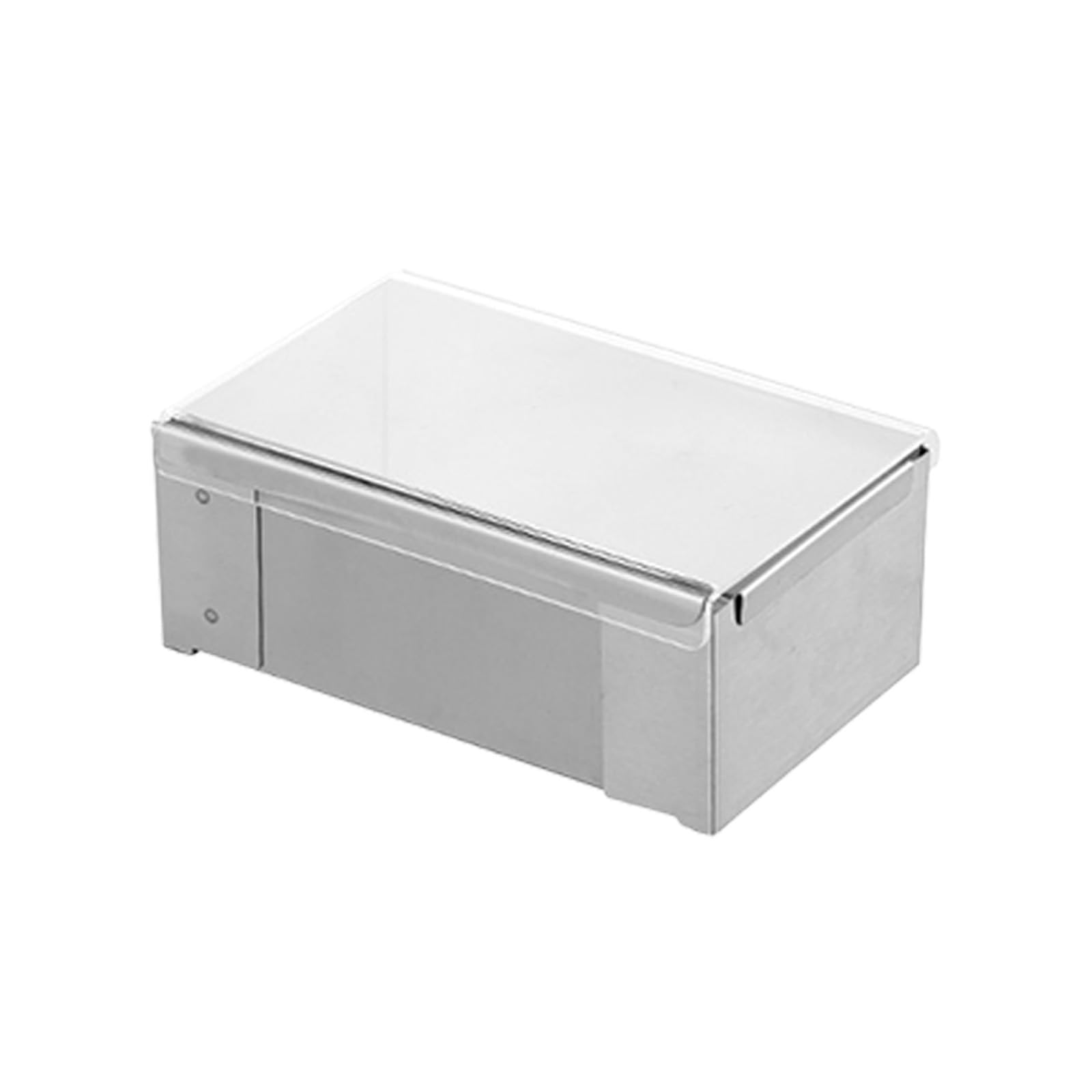 JSGHGDF Sturdy Rectangular Cake Molds Food Grades Nonrust Steel Oven Safe Baking Tray Ideal for Tiramisu Cheesecakes and More Easy Releases Dessert Frame