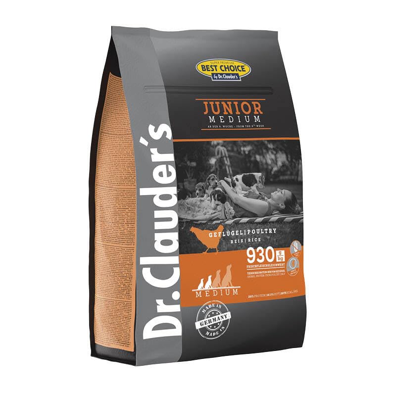 Dr. Clauder's Best Choice Junior Medium Beutel 4kg