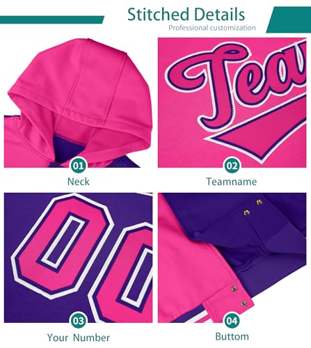 KXK Custom Split Varsity Jacket for Men Women Youth Personalized Baseball Letterman Bomber Jackets with Name Number3