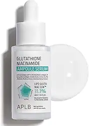 APLB Ampola De Soro De Glutationa Niacinamida, Lipo Gluta Niac Cen 31,3% 1,35 Fl.Oz/Cuidados Com A Pele Coreanos, Hidratação Duradoura, Melhora A Elasticidade Da Pele, Revitaliza Para Suavizar E Mel
