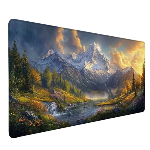Tapis de souris paysage grand format pour transformer l'ambiance de votre bureau