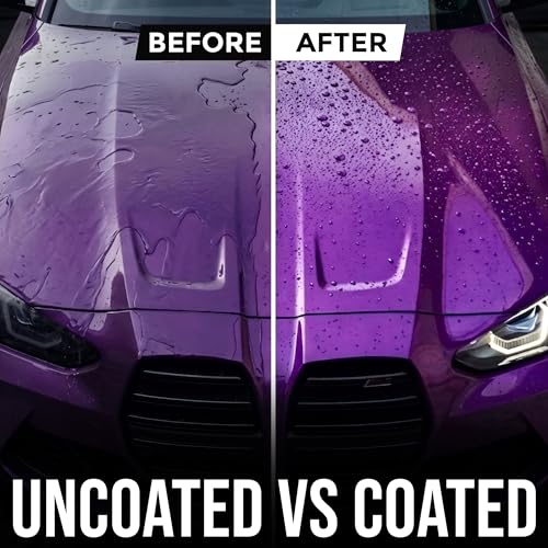 Image of CAR101 Graphene Coating Spray - 300ml | Ceramic + Hydrophobic Finish | Advanced UV Protection | Extreme Gloss | Easy DIY Application | For Cars & Bikes,Multicolor