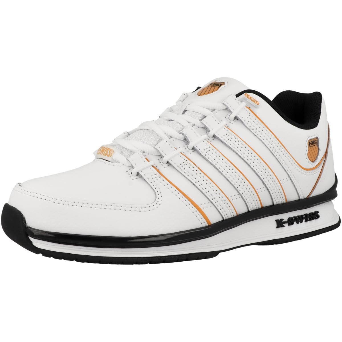 K-Swiss Rinzler Herren Sneaker Sportschuh 01235-185-M White/Orange