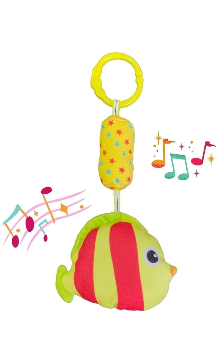 A to Z Hub Baby Cradle Crib & Stroller Plush Playing Toy Car Hanging Rattles, Hanging Toys,Ghodiyu Toy/Playing Toy (Pattern 1), Multicolor