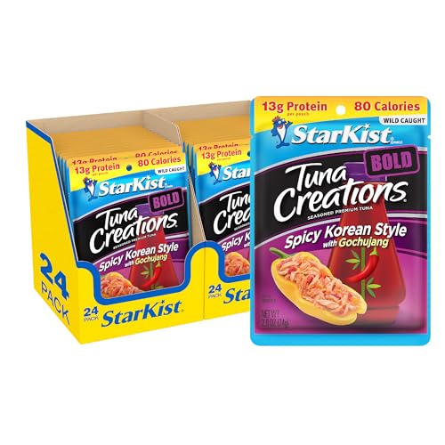 Image of StarKist Tuna Creations Bold Spicy Korean Style with Gochujang, 2.6 Oz, Pack of 24