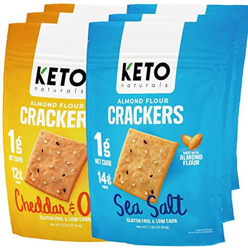 Keto Crackers Almond Flour Variety