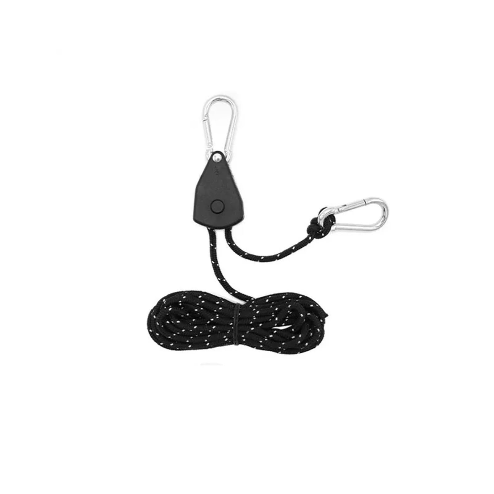 Guy Ropes 2PCS Adjustable Tent Guyline With Pulley 4.0M 0.4Cm Reflective Camping Rope Outdoor Canopy Tensioner Cord