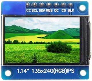 1.14 inch IPS full angle TFT display LCD colour screen module SPI serial port 135 x 240