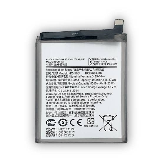 Image of THE BATTERY STORE Orignal Original Battery HQ-50S for Samsung A03, A03S, F02S, A02S, M02S, M02S, M025, A025F Battery 6 Months Warranty and High Capacity Battery Backup (for Samsung A03)