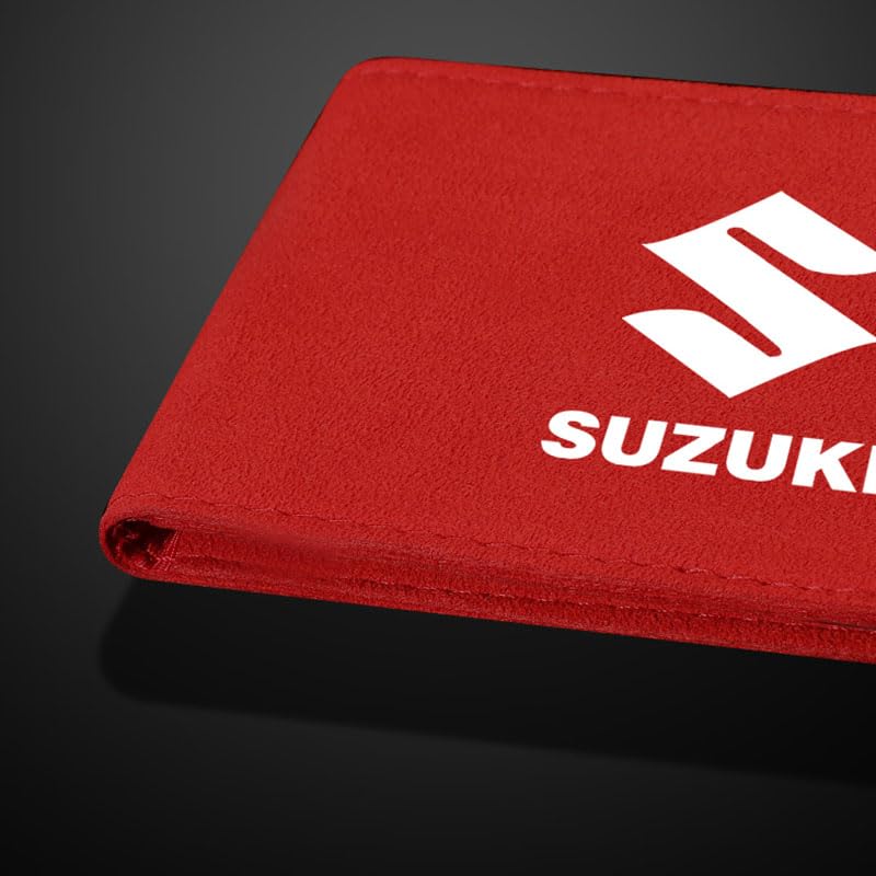 Leather Car Document Holder for Suzuki XL7/Aerio/Kizashi/Celerio/Splash, Blocking ID Card Organizer, Driver License Wallet, Driver License Holder Leather, Auto Card Wallet, Car Accessories3