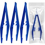 3 Pinzette in prolipropilene sterili da 13 cm - Medicazione e cassette pronto soccorso