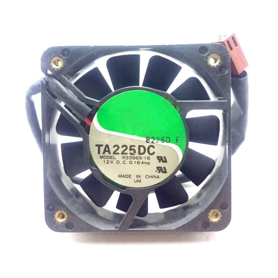 Ventilador 12V 6015 R33965-16 para refrigeración de componentes con doble rodamiento de bolas