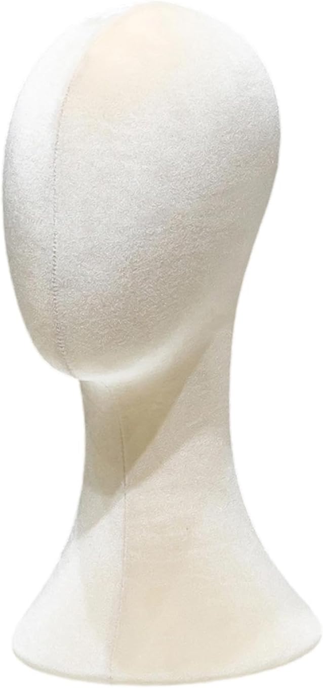 Wig Head Mannequin Head Versatile Necklace Display Stand Prop Wig Holder Hat Display Stand for Headband Headdress Necklace , Style B