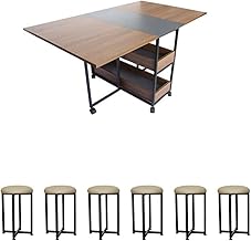 طاولة عصرية مع 6 كراسي من ارتستيكو