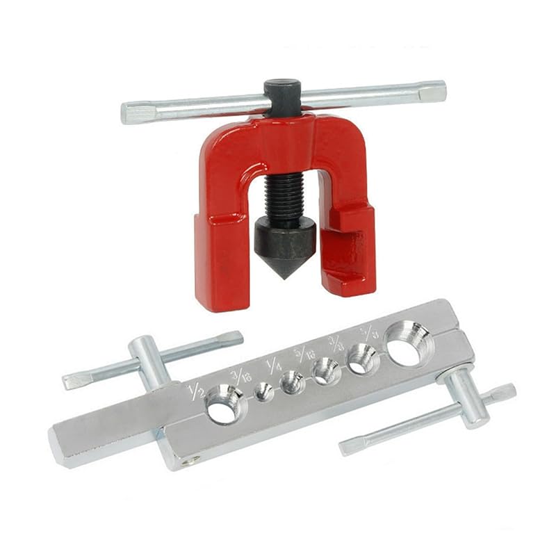 Kit de Ferramenta para Flangear Tubos com 6 Matrizes de 4,8 a 15,9 mm SDFNBRA