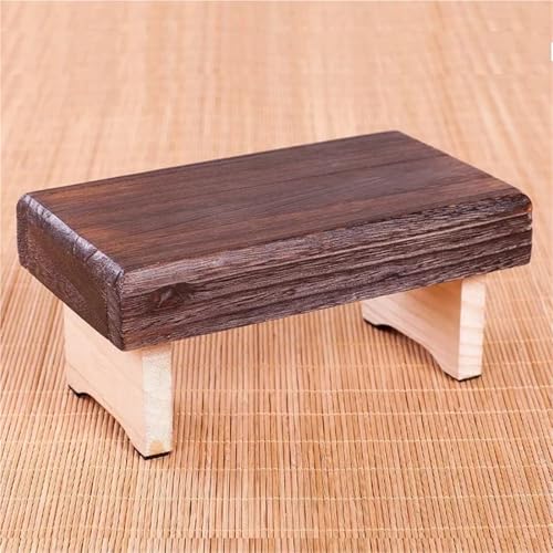 GSCLZ Small Ergonomic Meditation Bench Stool Portable Design With Folding Legs Wooden Low Seat For Meditations, Yoga, Prayer, Seiza For Meditation And Yoga - Image 5