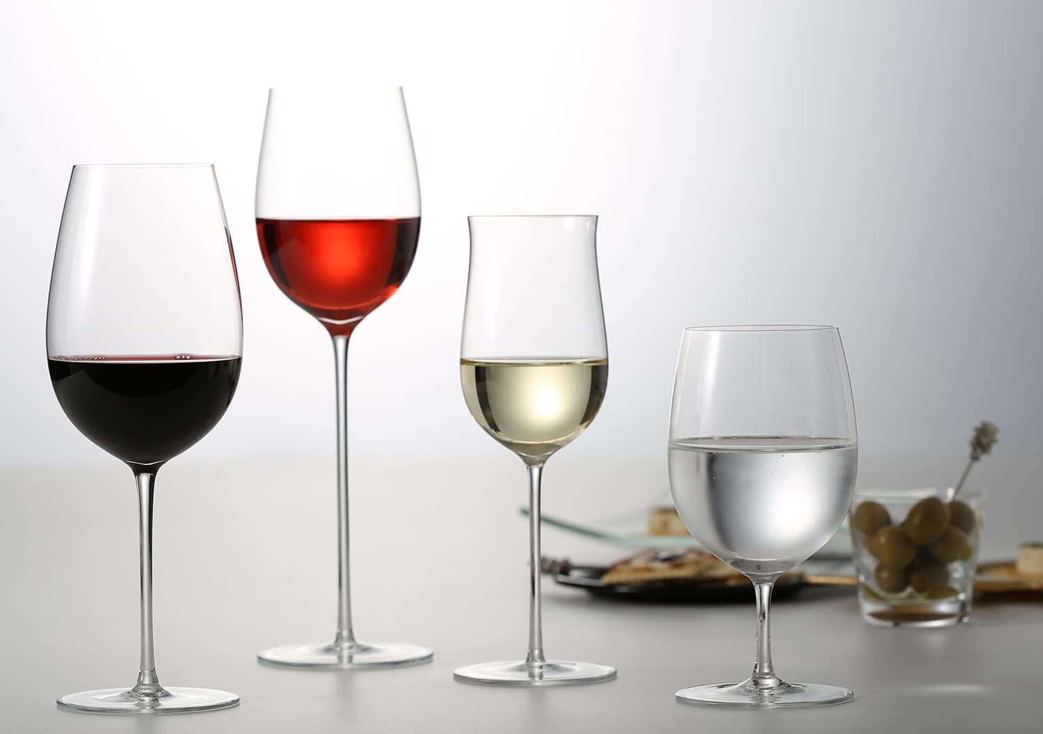 Amazon｜ル・ヴァン 赤ワイングラス ボルドー クリスタンガラス 440ml