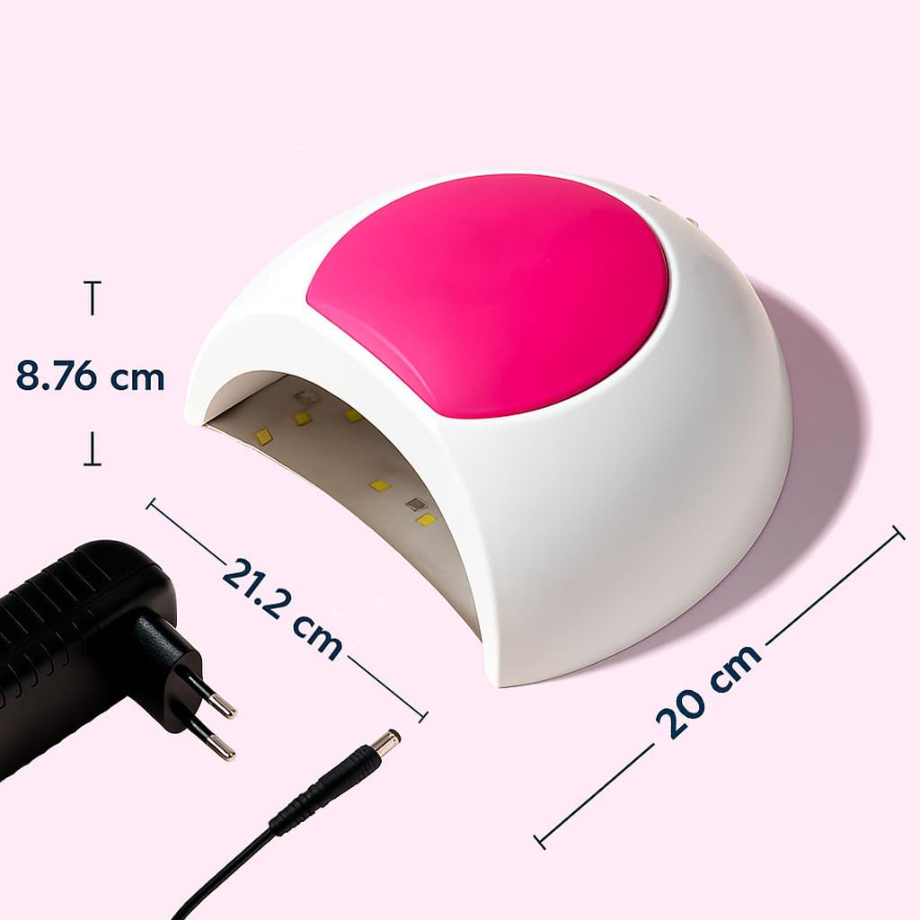 Lampada Unghie UV LED Professionale 48W con Sensore Automatico e 4 Timer (10s/30s/60s/90s) | 33 LED per Gel e Smalto Semipermanente, Asciugatura Rapida e Sicura