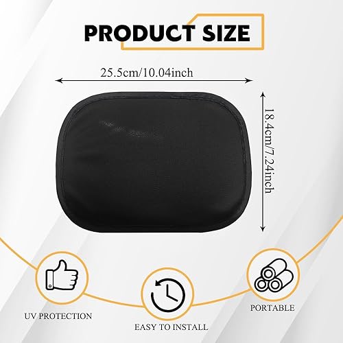 Miniatura 2 de 2 parasoles de ventana de automóvil para bebé, parasol para ventana de automóvil, parasol para ventana de automóvil y parabrisas, protección contra