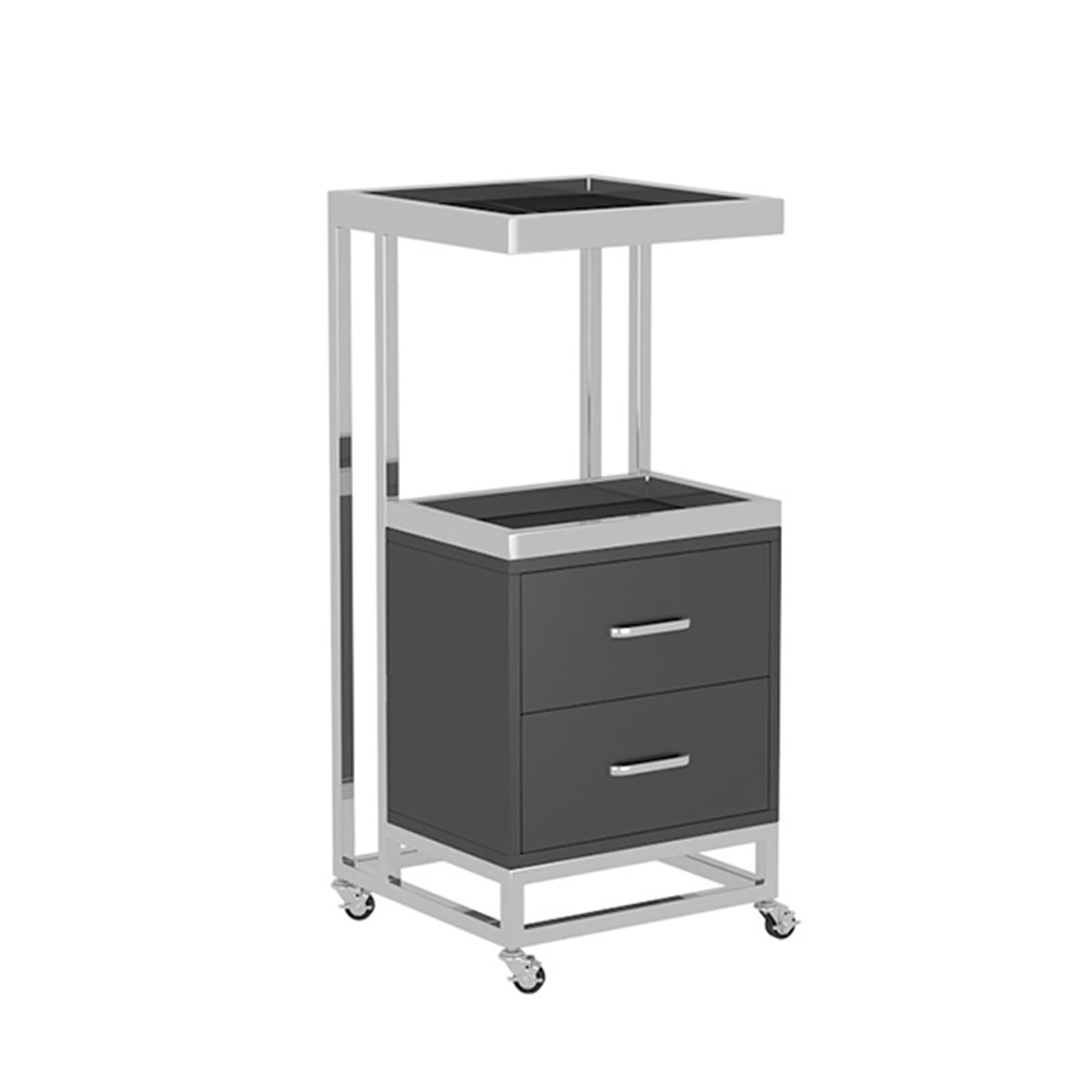 Carrito de almacenamiento de belleza ideal para salón de peluquería