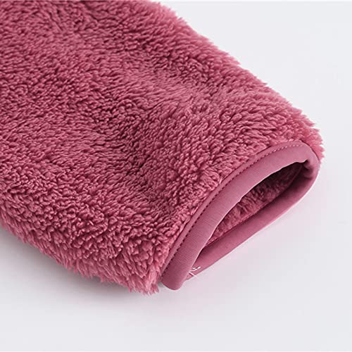 Baby Boys Girls Fleece 𝗛ooded Jacket 𝗕ear Ear Thicken Windproof Zipper Winter Coat Solid Warm Kids Outwear3