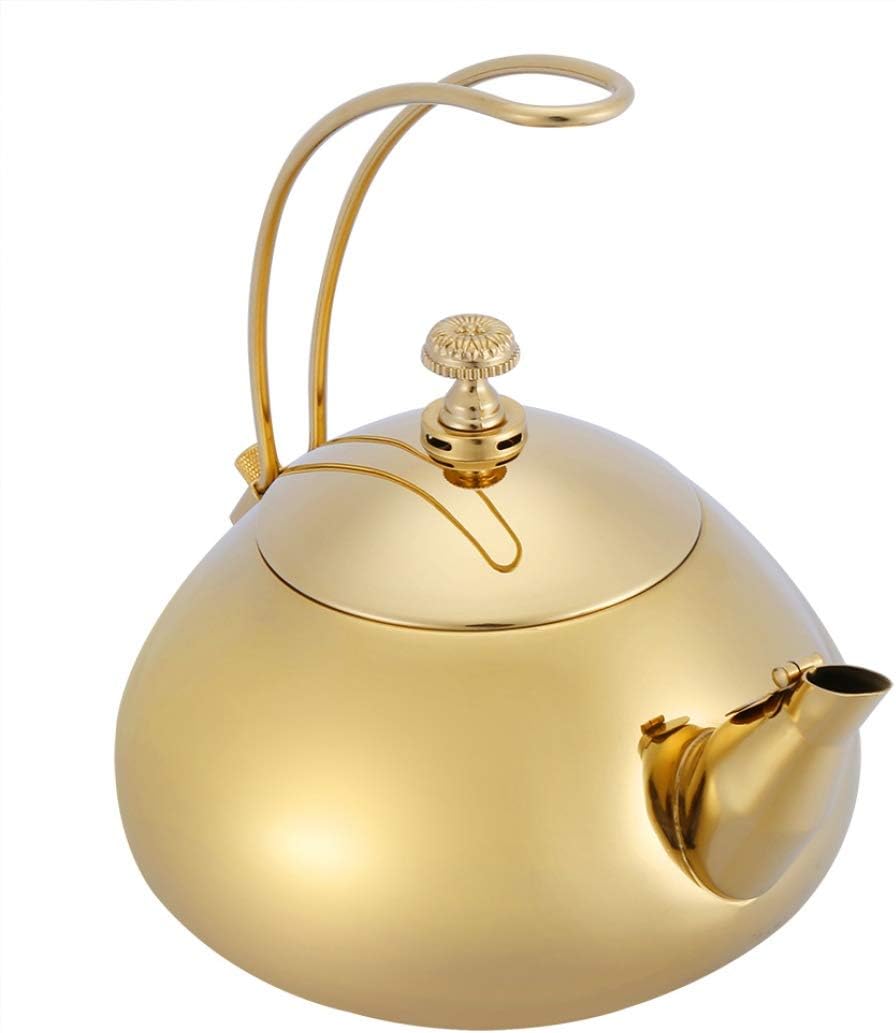 High Capacity Classical TeaPot 1.5L Stainless Steel Teapot