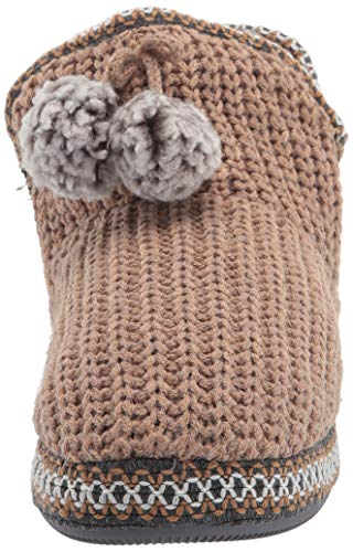 Muk Luks Women's Pull On Slipper, Camel #TOP1