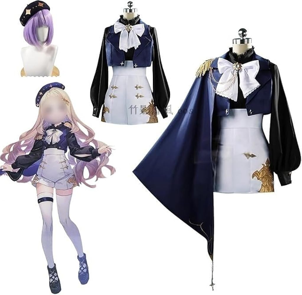 にじさんじ　町田ちま　コスプレ Amazon.co.jp: [竹影清風] Vtuber Nornis 町田ちま MV衣装 コスプレ