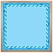 Hygloss Products Ocean Waves Die-Cut Bulletin Board Border - Classroom Decoration - 3 x 36 Inch, 12 Pack