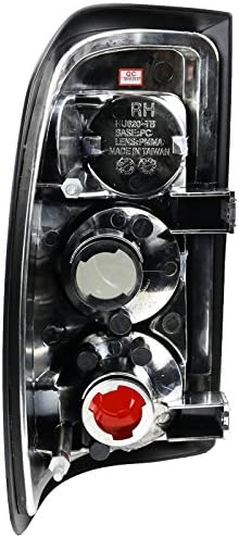 Spec-D Tuning LT-DAK97JM-TM Dodge Dakota R/T Pickup Truck Black Tail Lights