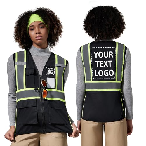 Image of AYKRM 11 color Ladies High Vis Reflective Safety Vest for Women