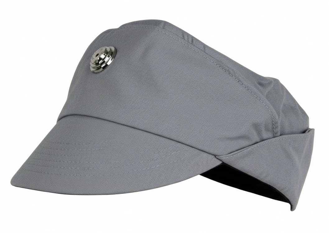 OEM Star Wars Imperial Officer Cap Hat Wear Costume Black Grey Green Color/Size (XL, Grey) - Image 3