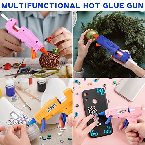 8 Pieces Mini Hot Glue Gun For School Craft Small Hot Melt Gun With Rubber Protector For Kids Craft Glue Gun For Diy Small Craft Projects And Home Quick Repairs, 30 W #TOP6