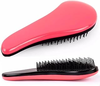 Detangler Brush for Curly, Thick, Straight & Natural Hair - Gentle Detangling Hair Brush for Women, Kids & Toddlers with Flexible Bristles