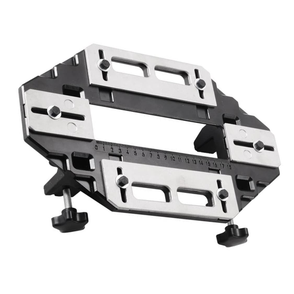 Gabarit de charnière de porte en aluminium pour éviter les erreurs de perçage de serrure