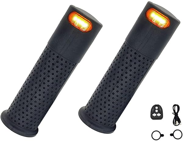 Lenkergriffe für Elektroroller, Blinker für Xiaomi 1S Pro 2 Mi3, 1 Paar mit rutschfestem Komfort-Design, verbesserte Sichtbarkeit - 5