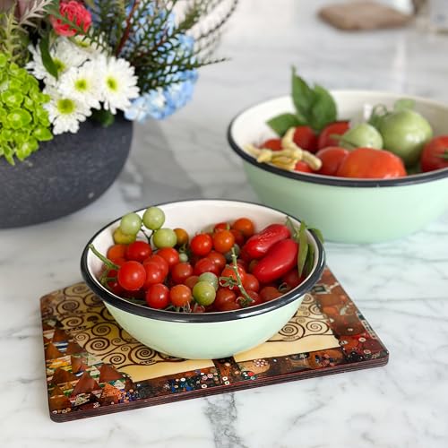 Set de 2 Bowls de Acero Inoxidable para Cocina miniatura 2