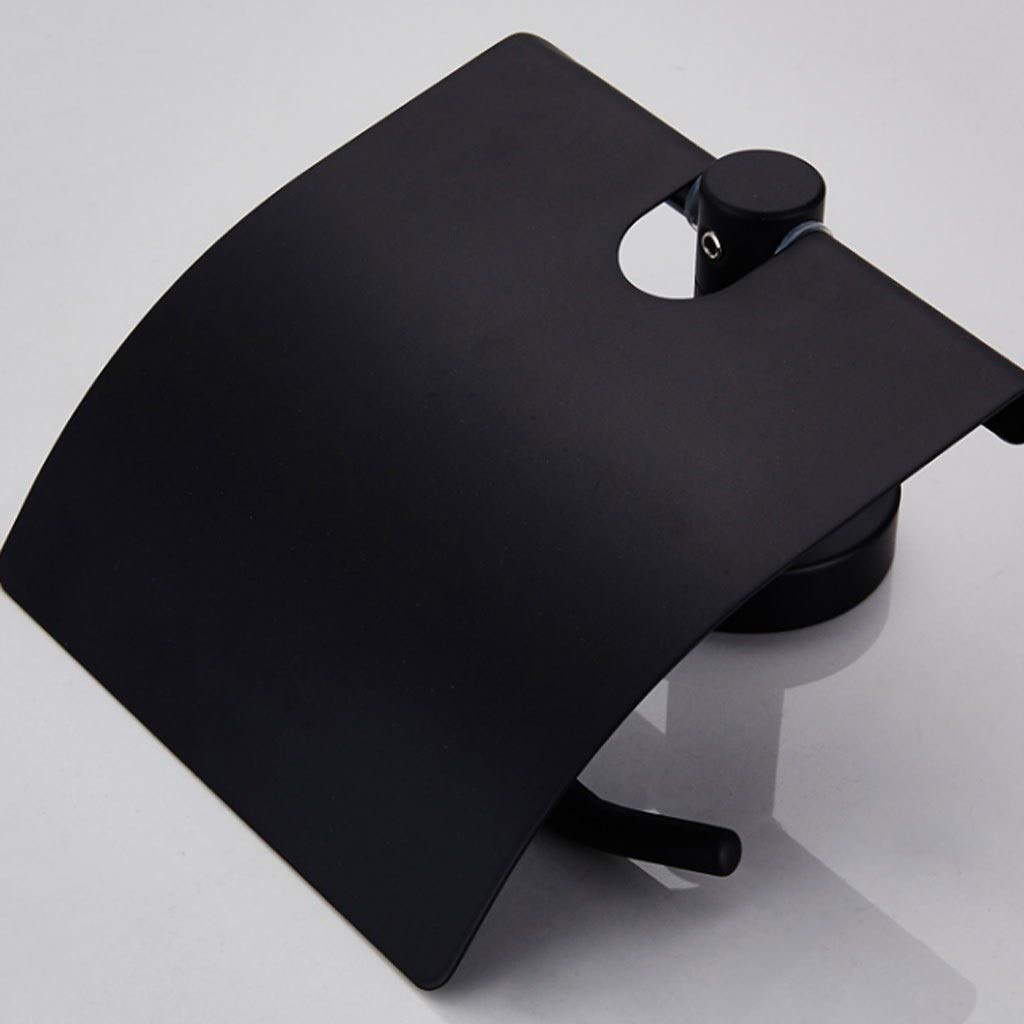 A Parete Supporto di Carta igienica, Supporto in Acciaio Inox Rotolo con Coperchio - Ruggine e Bagno con lavabo in The Bathroom