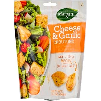 Marzetti Baked Croutons Cheese & Garlic, 5 oz