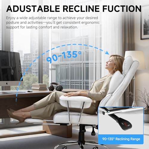 Image of GTPLAYER Gaming Chair,Office Chair with Pocket Spring Lumbar Support, Ergonomic Comfortable Wide Office Desk Computer Chair with Outward Fixed Soft Armrests and Footrest (Fabric, Light Blue & White)