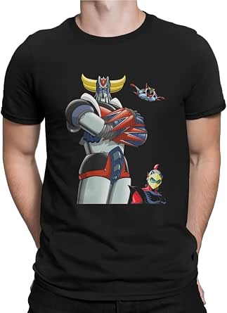 T shirt Goldrake UFO Robot Grendizer Anime Manga Anni 70 80 Tee