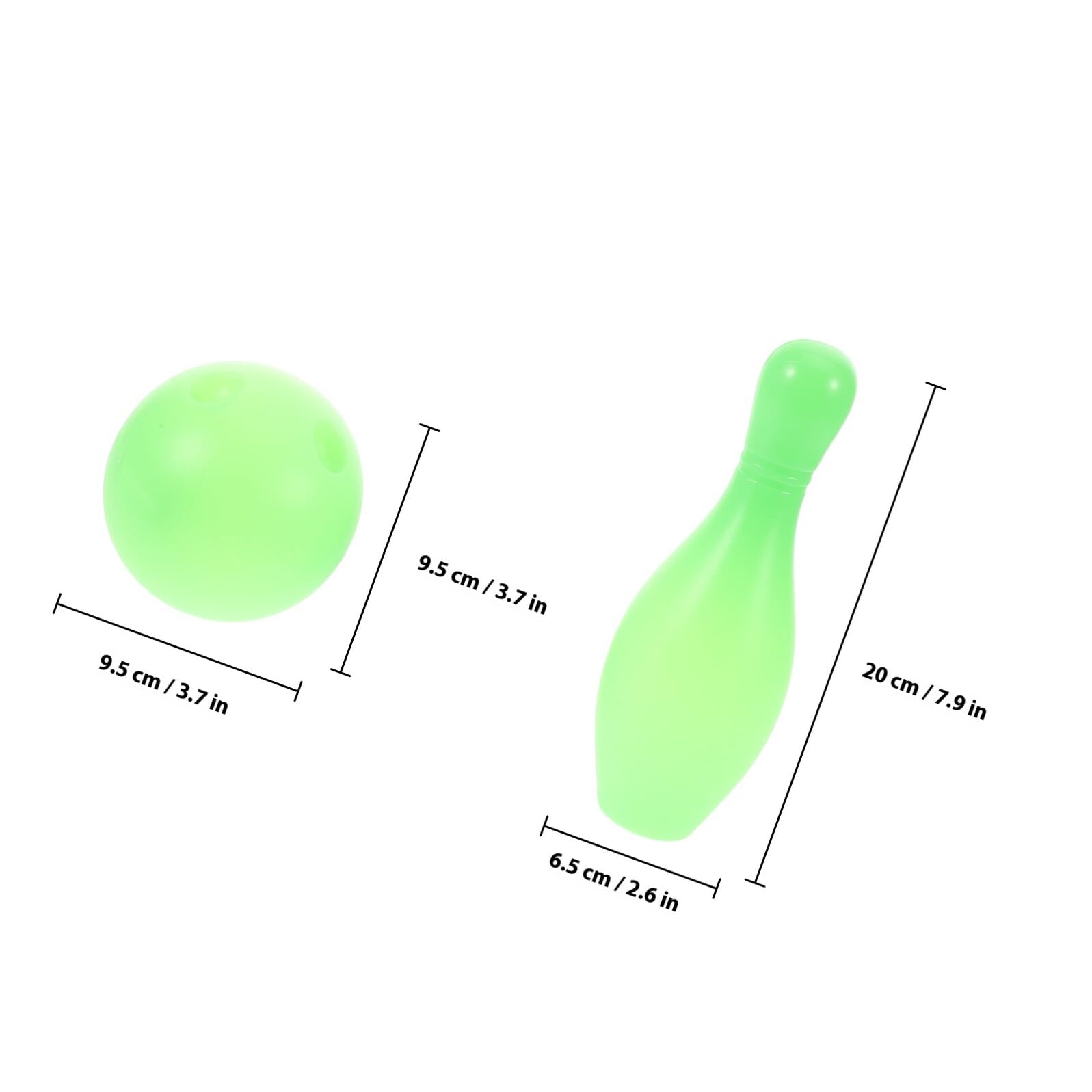 TOYANDONA Juguetes de Bolos para Juego de Bolos Miniatura de Plástico y Bolas para Actividades de Interior y Fiestas Mini Juego de Ligero