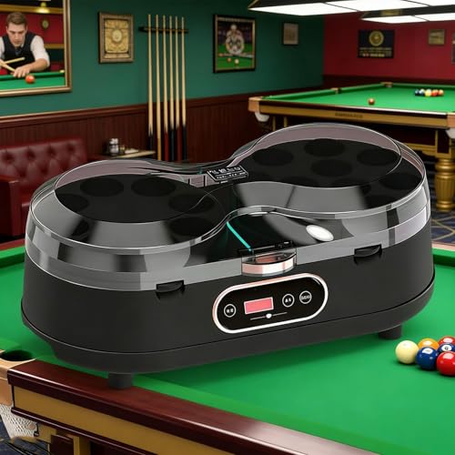 Polisseuse de boules de billard automatique à écran tactile LCD pour 16 ou 22 billes