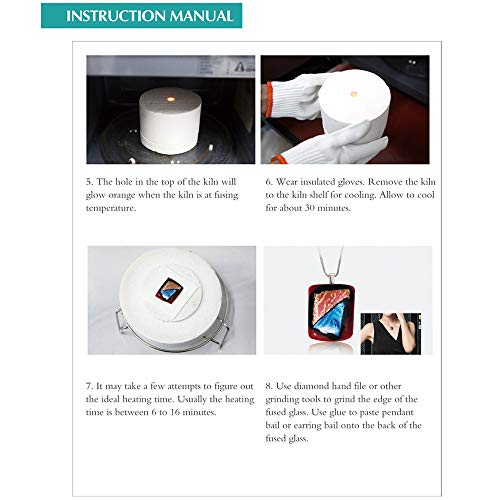 Horno de microondas para vidrio: herramienta DIY para fabricación de joyas artesanales 7