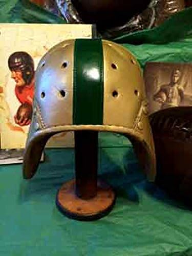 Baylor Leather Football Helmet (1940s)