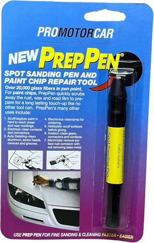 Pro Motor Car Prep Pen Spot Sanding Pen and Paint Chip Repair Tool