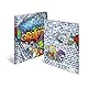 HERMA Sammelmappen A4 Graffiti Set, 3 Stück, Kinder Eckspanner-Mappen aus Kunststoff mit Kunst Motiv, Gummizug, Innenklappen und Innendruck für Jungen und Mädchen