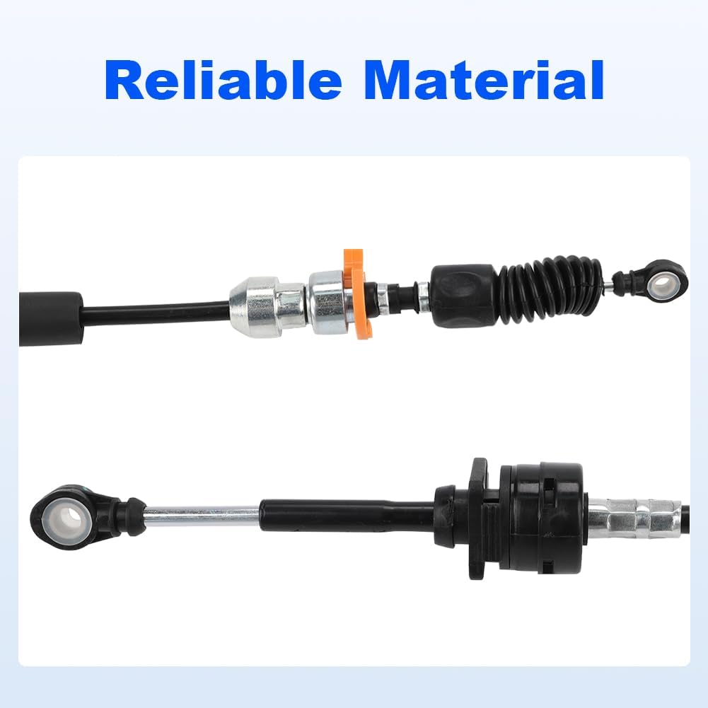 WMPHE Transfer Case Shift Cable Compatible with Jeep Wrangler JK 2007-2018 with Manual Transmission Replacement for 52126222AE 52126222AA 52126222AB 52126222AC 52126222AD Shifter Cable
