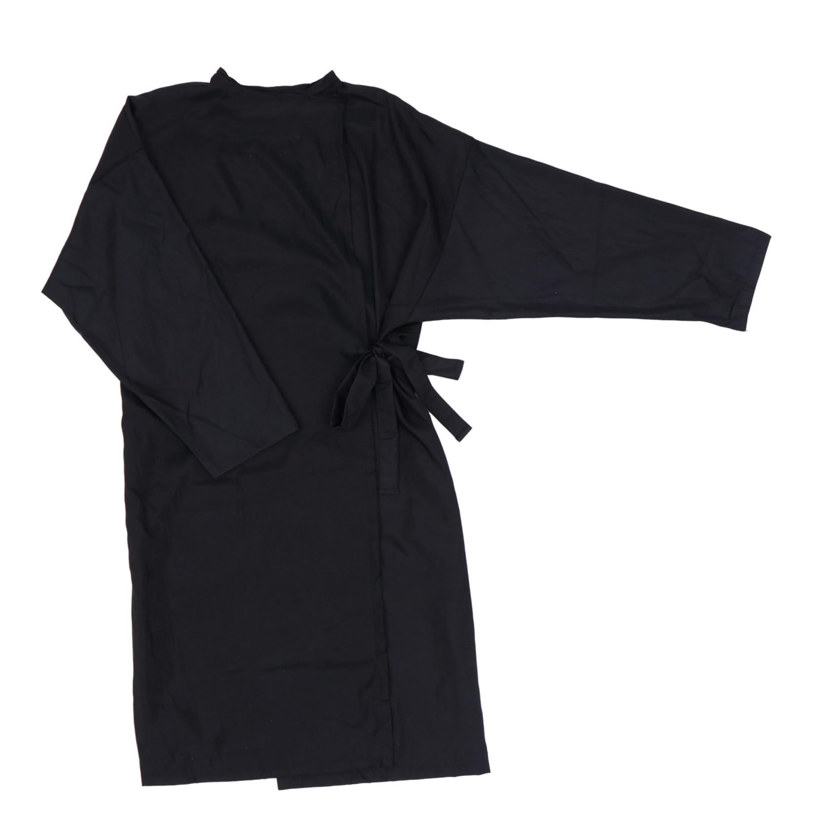 Healvian Barber Apron Adjustable Kimono Style Client Gown for Hair Cutting Coloring Lightweight Protective Smock for Home Salon Use