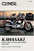 Kawasaki Vn800 Vulcan & Vulcan Classic 1995-2004 (Clymer Motorcycle Repair) 0892878940 Book Cover